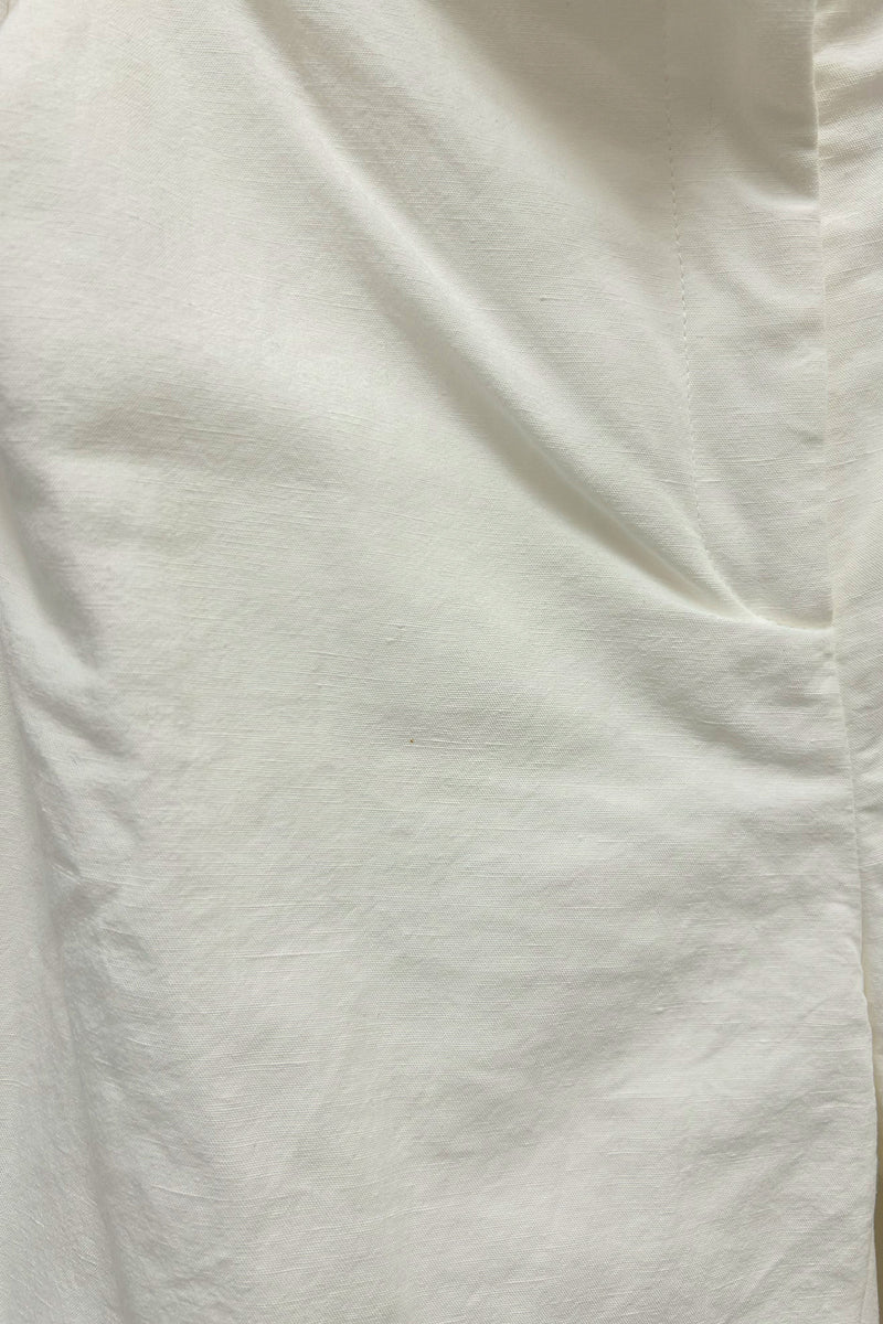 Load image into Gallery viewer, Penny Trousers White Linen - ARCHIVE SALE