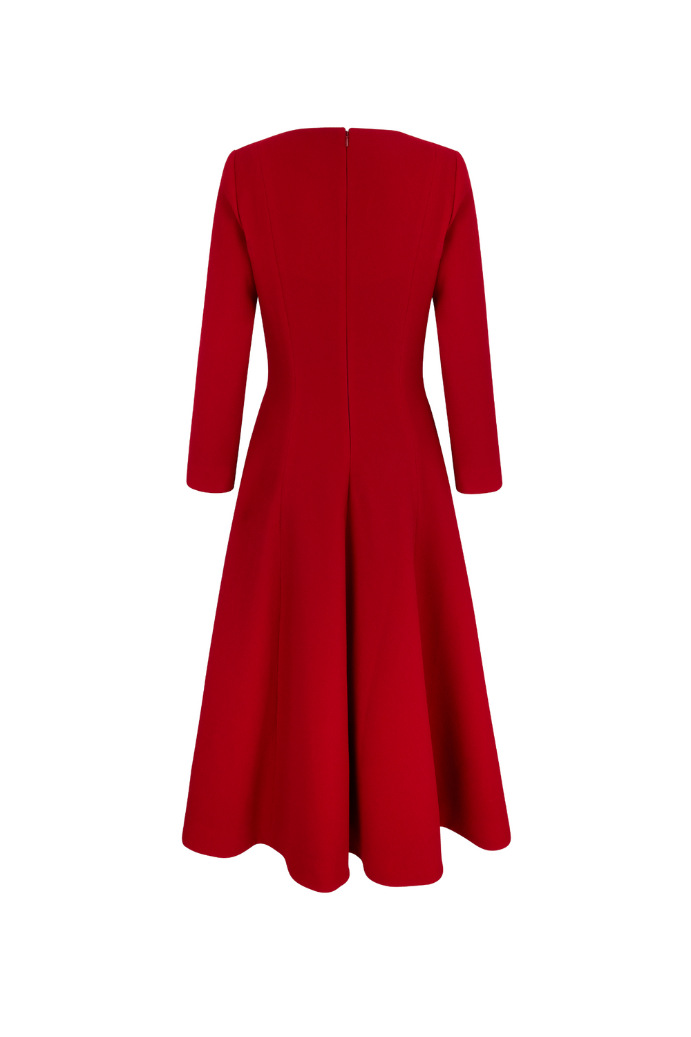 Load image into Gallery viewer, Arlena Midi Dress Ruby Cloqué