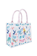 Load image into Gallery viewer, Tropical Caribbean Canvas Tote Bag x Susannah Garrod