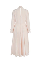 Load image into Gallery viewer, Adelyn Dress Blush and Pearl Silk Cady