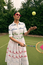 Load image into Gallery viewer, British Summer Embroidered Shirt Dress