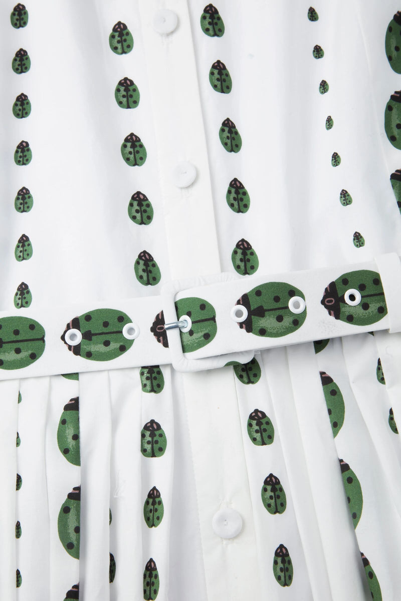 Load image into Gallery viewer, Albi Ladybird Cotton Shirt Dress