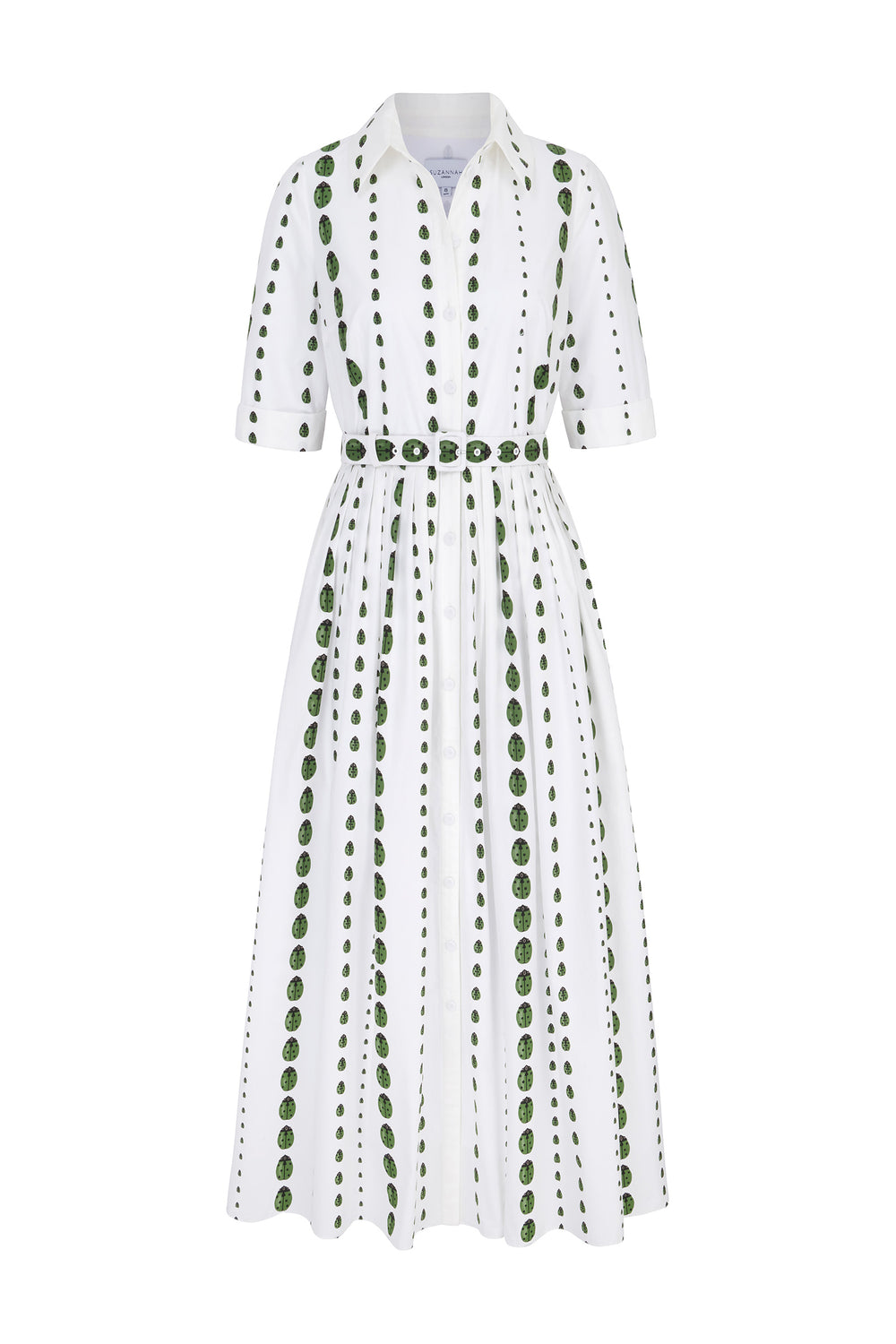 Load image into Gallery viewer, Albi Ladybird Cotton Shirt Dress