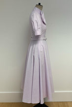 Load image into Gallery viewer, Allison Dress Lilac Gingham  - ARCHIVE SALE