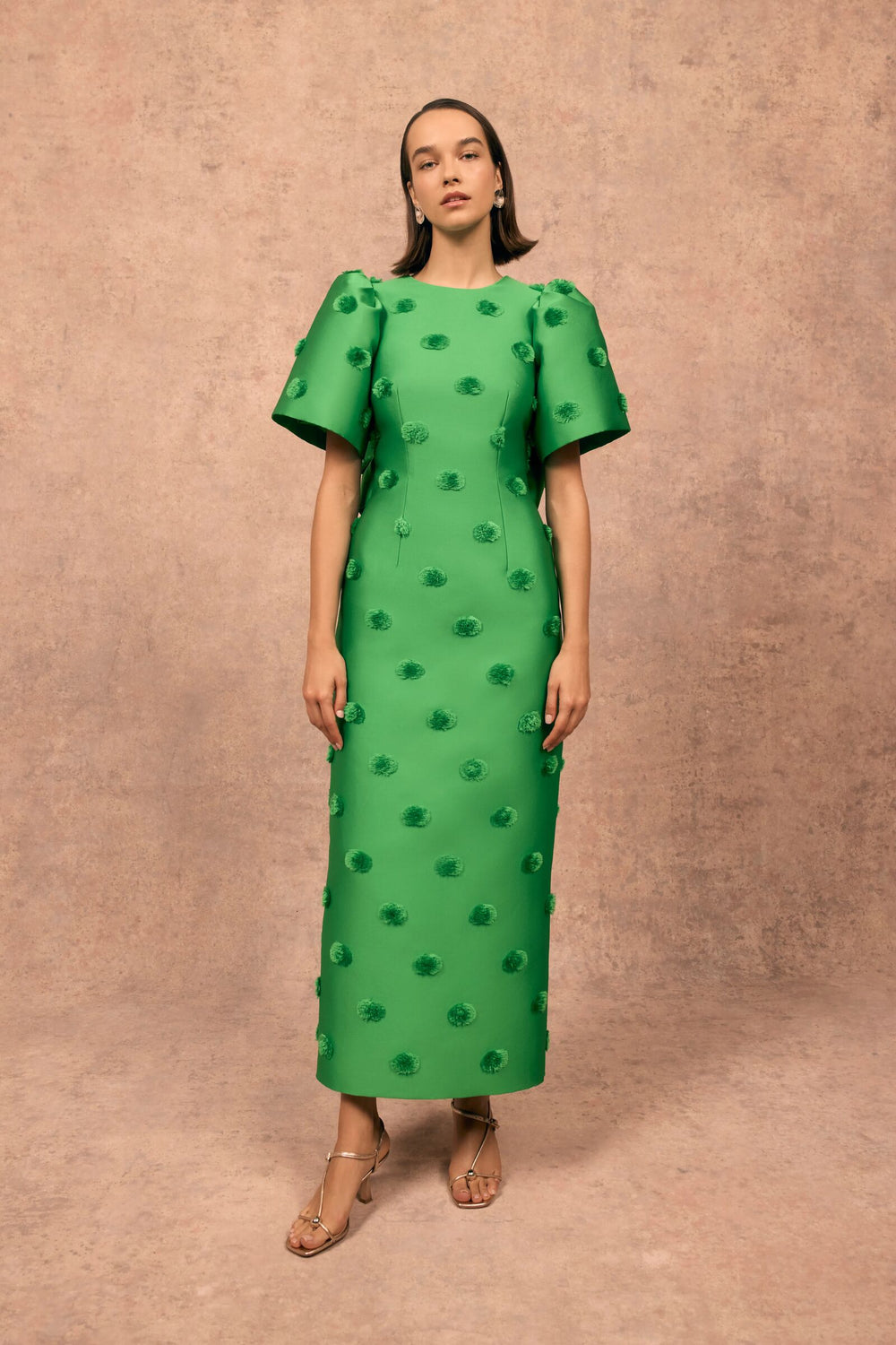 Load image into Gallery viewer, Annabel Bow Polka Duchesse