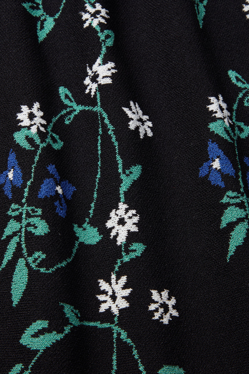 Load image into Gallery viewer, Annalisa Knitted Jacquard Dress