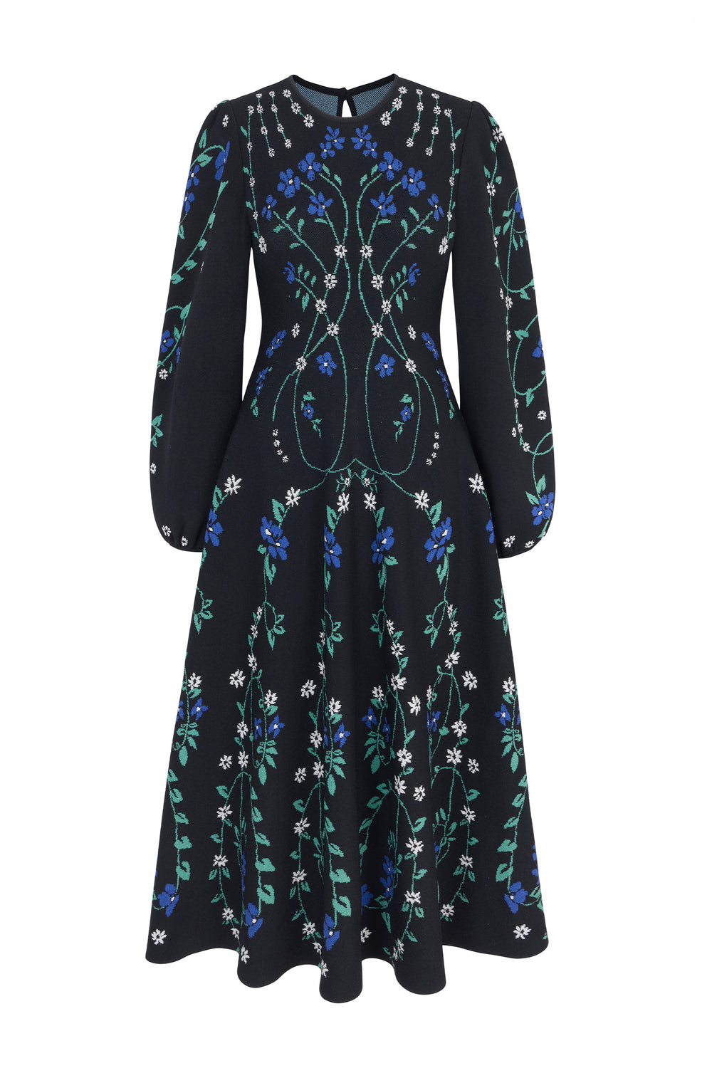 Load image into Gallery viewer, Annalisa Knitted Jacquard Dress