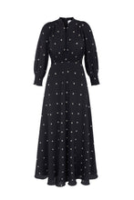 Load image into Gallery viewer, Aria Tea Dress Pearl Dots
