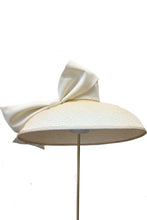 Load image into Gallery viewer, The Audrey Large Brim Sustainable Hat Cream x Ruth Ravenscroft