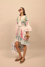 Load image into Gallery viewer, Tropical Caribbean Cotton Kaftan Dress x Susannah Garrod
