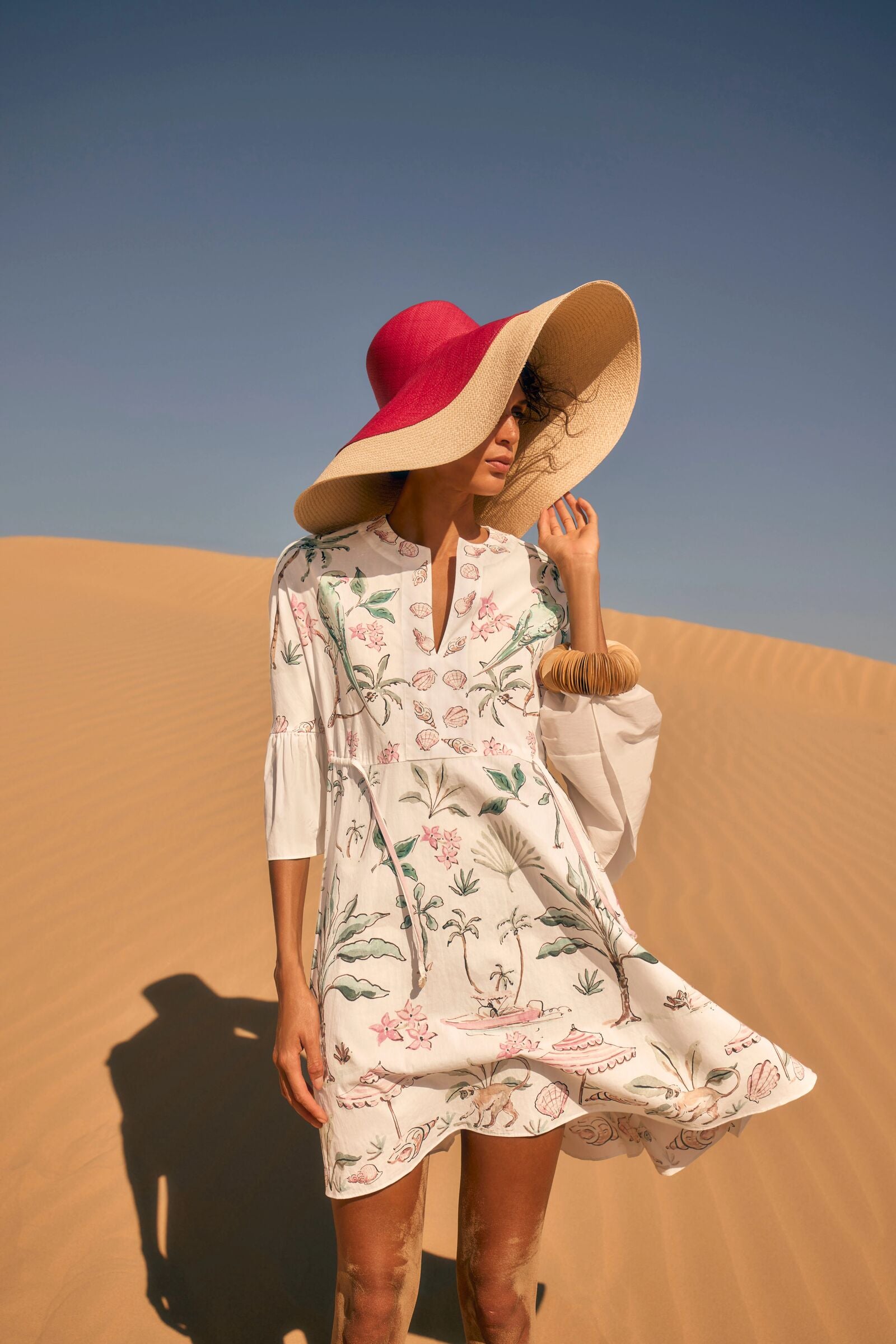 Barbados Luxury Cotton Kaftan Dress | Suzannah London Barbados Luxury Cotton Kaftan Dress | Suzannah London