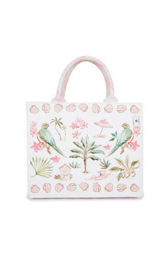 Barbados Canvas Tote Bag x Susannah Garrod