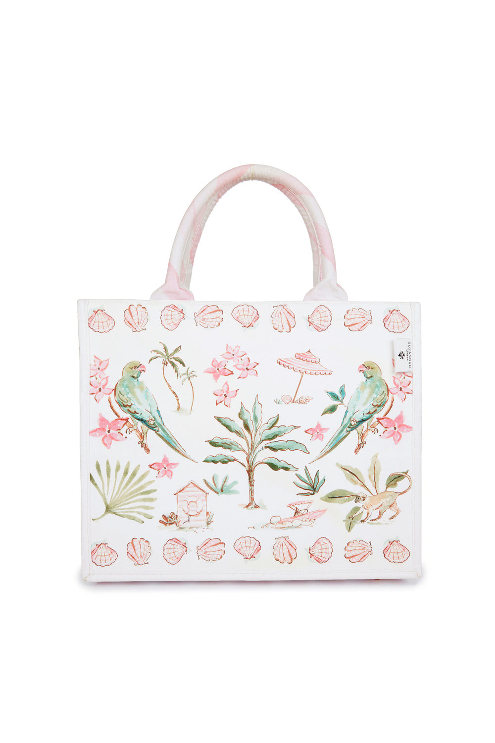 Load image into Gallery viewer, Barbados Canvas Tote Bag x Susannah Garrod