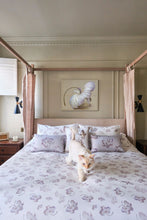 Load image into Gallery viewer, Printed White Cotton Duvet Set The Hydrangea Leaf x MarieLuise Bantel
