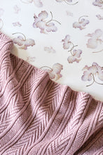 Load image into Gallery viewer, Moorland Pink Cashmere Blanket