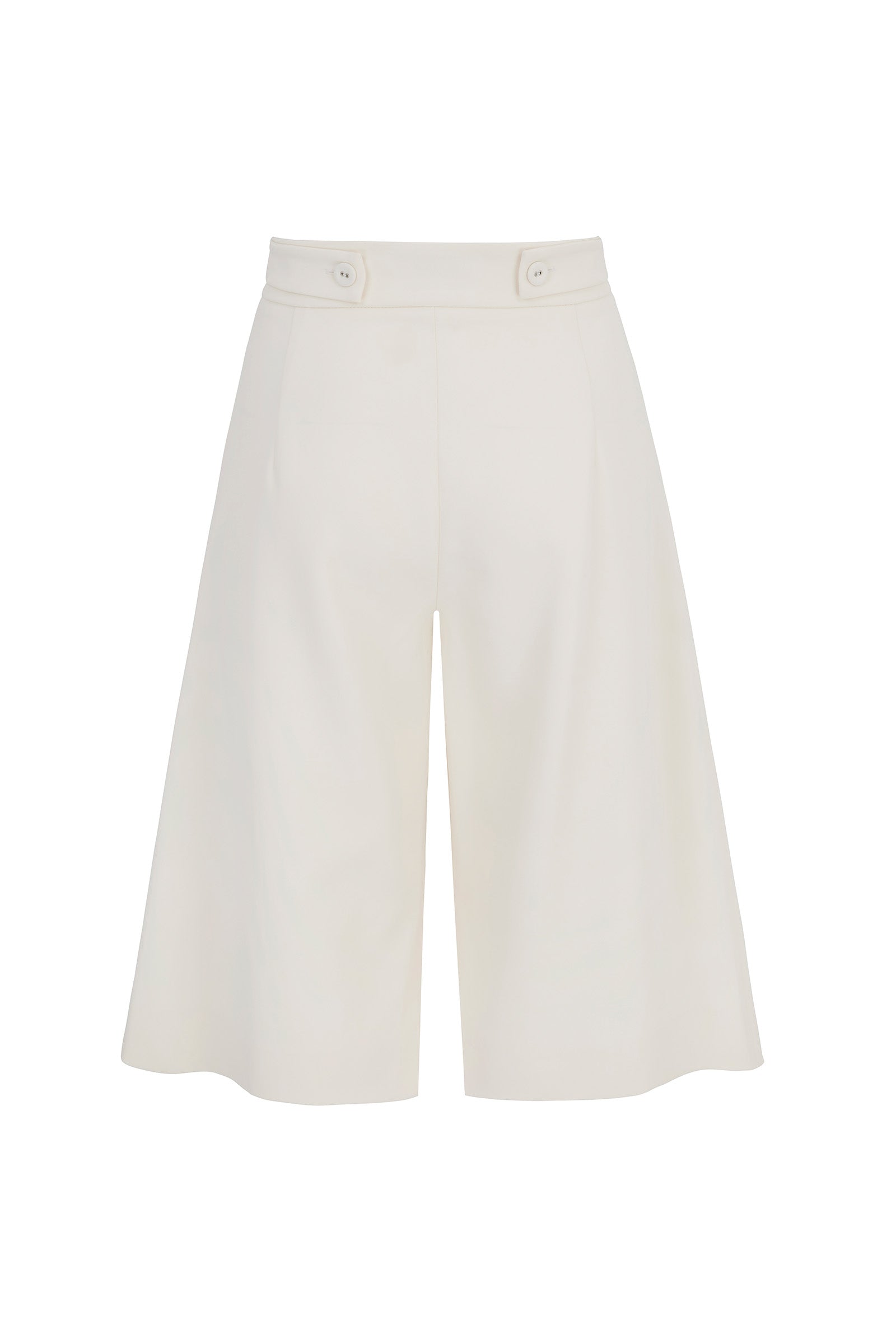 Load image into Gallery viewer, Bel Air Shorts Ivory Crepe