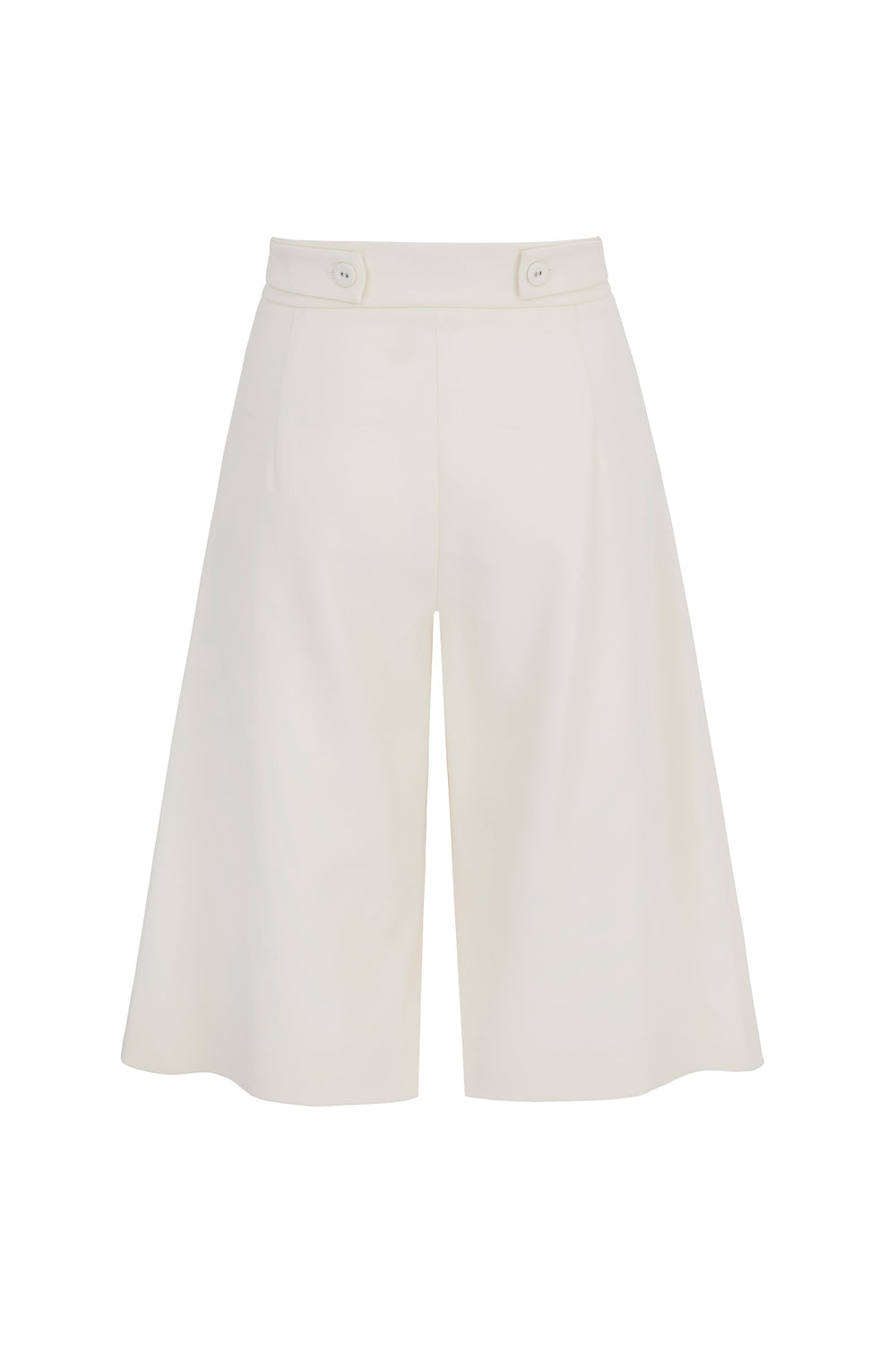 Load image into Gallery viewer, Bel Air Shorts Ivory Crepe