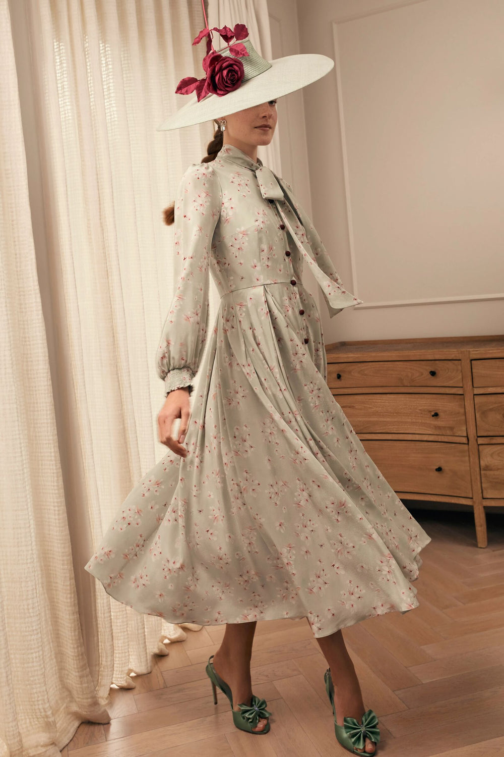 Load image into Gallery viewer, Bella Dress Floral Blossom x MarieLuise Bantel