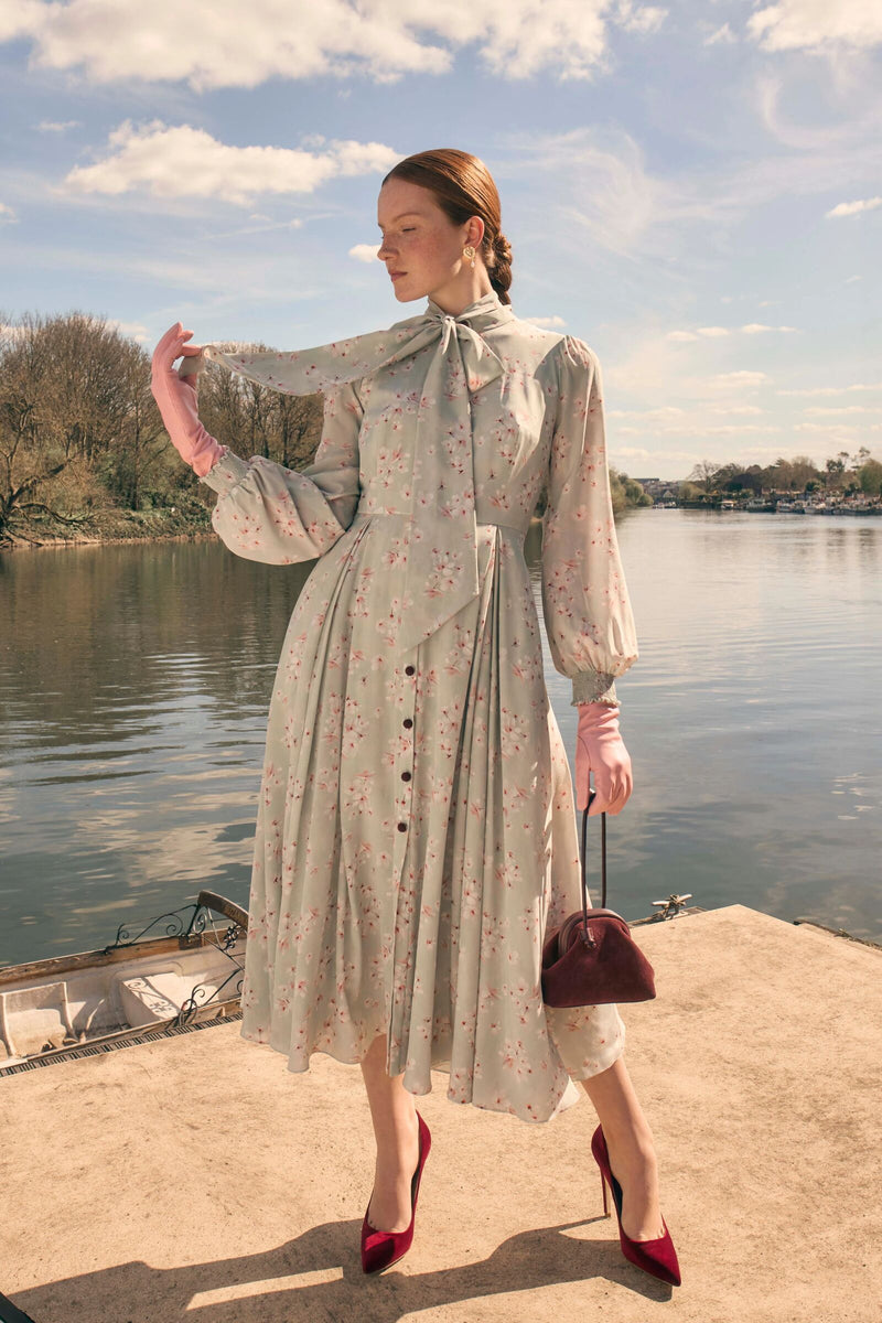 Load image into Gallery viewer, Bella Dress Floral Blossom x MarieLuise Bantel