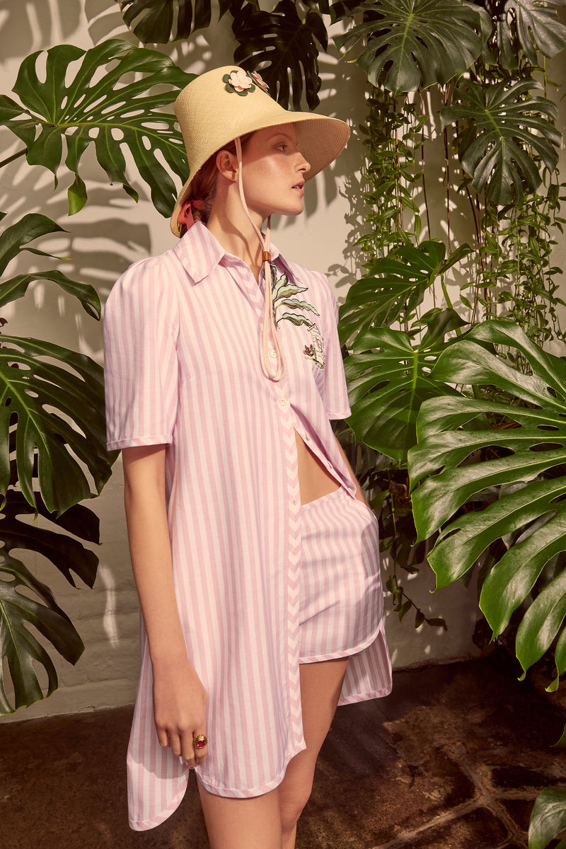 Load image into Gallery viewer, Martinique Straw Hat x Ruth Ravenscroft