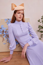 Load image into Gallery viewer, Biarritz Dress Lilac Silk Crepe