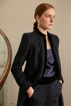 Load image into Gallery viewer, Bloomsbury Set Metallic Tweed Navy