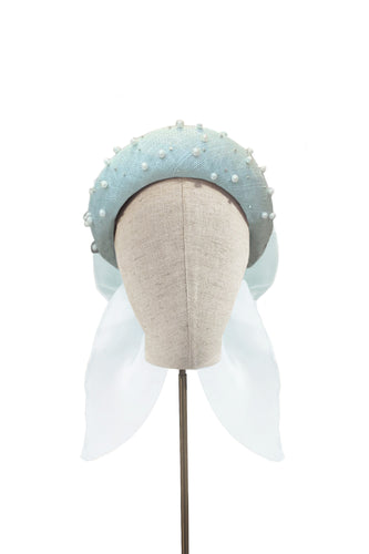 Pearl Sinamay Halo x John Boyd