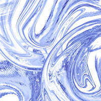 Load image into Gallery viewer, Marble Blue Swirls Crepe De Chine