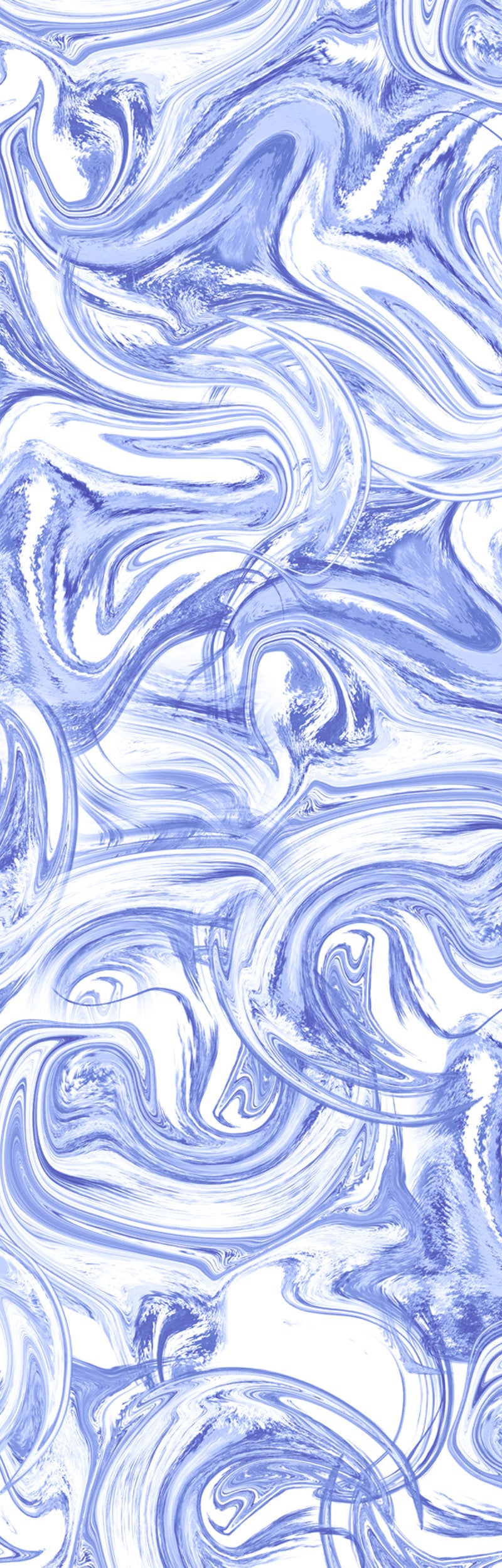 Load image into Gallery viewer, Marble Blue Swirls Crepe De Chine