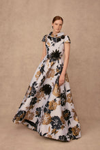 Load image into Gallery viewer, Blythe Gown Bold Floral Jacquard