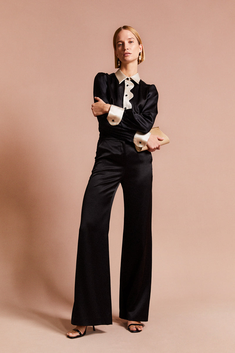 Load image into Gallery viewer, Madison Trouser Silk ARCHIVE SALE