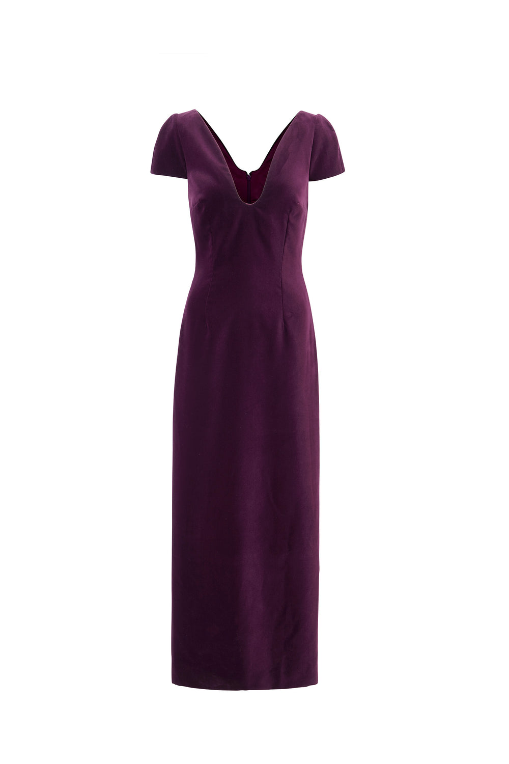 Load image into Gallery viewer, Brizo Gown Plum Velvet