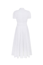 Load image into Gallery viewer, White Broderie Anglaise Shirt Dress
