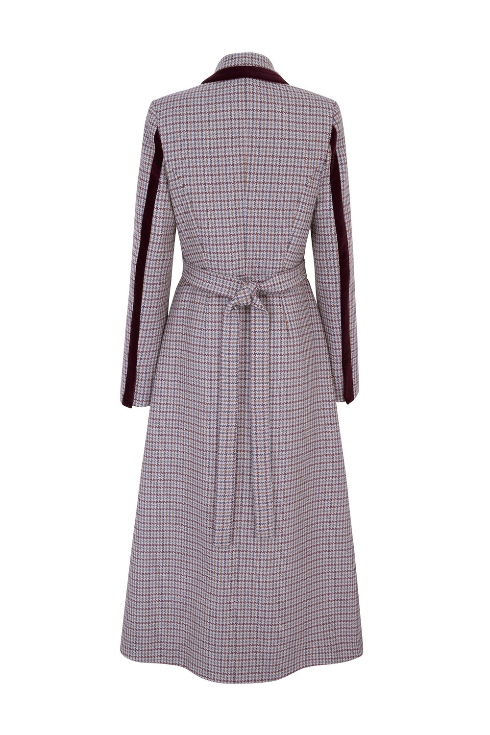 Load image into Gallery viewer, Carlisle Checked Houndstooth Tweed Coat