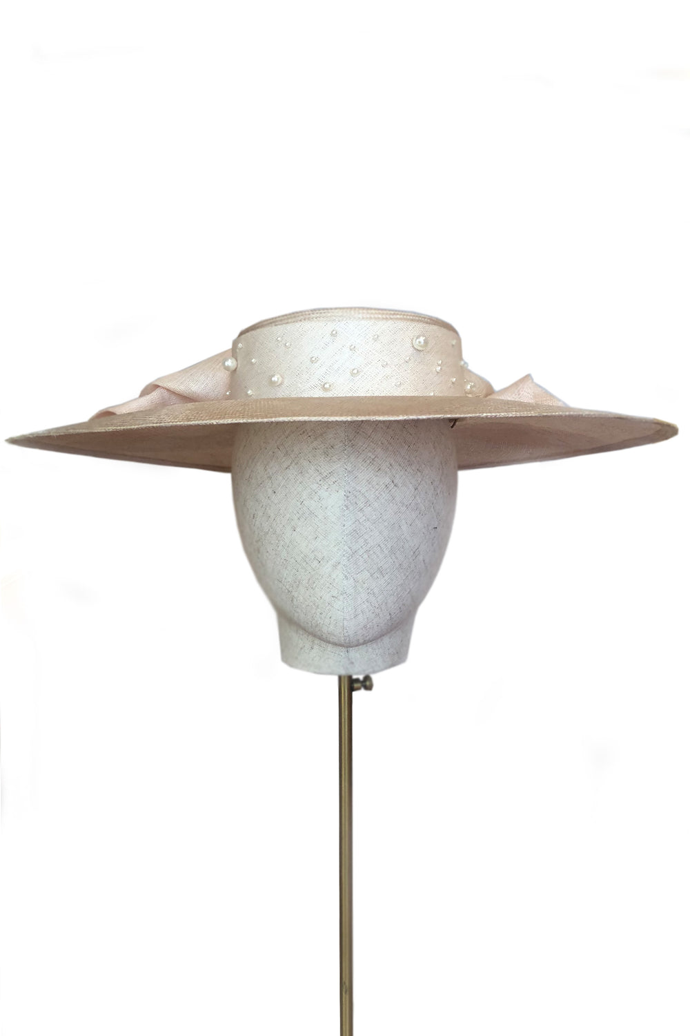 Load image into Gallery viewer, Circe Pearl Boater x Jane Taylor