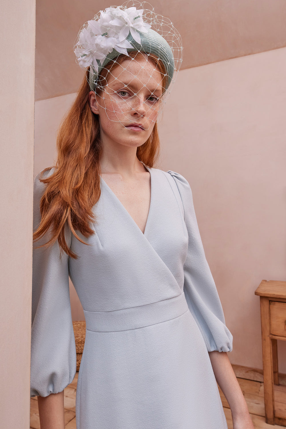 Load image into Gallery viewer, Orchid Structured Royal Enclosure Head Band x Justine Bradley Hill