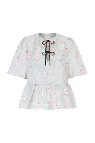 Colette Luxury Silk Twill Top x MarieLuise Bantel