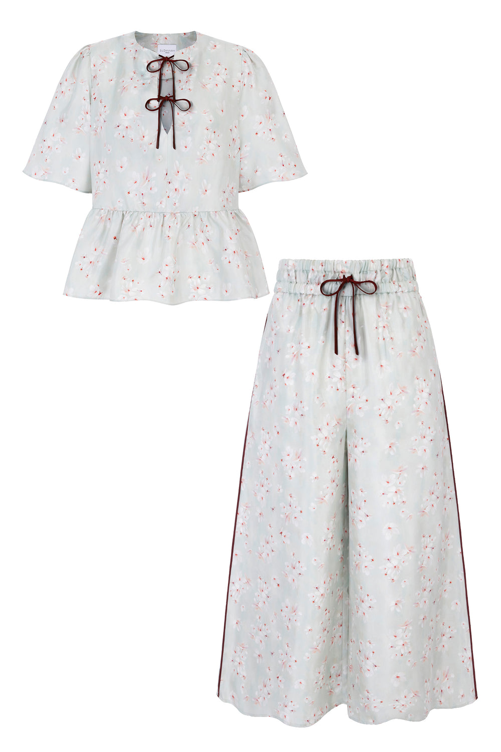 Load image into Gallery viewer, Colette Top &amp; Trousers Set x Marieluise Bantel