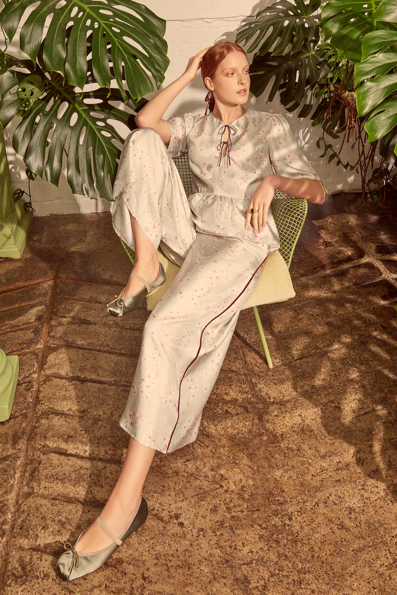 Load image into Gallery viewer, Colette Luxury Silk Twill Trousers x MarieLuise Bantel