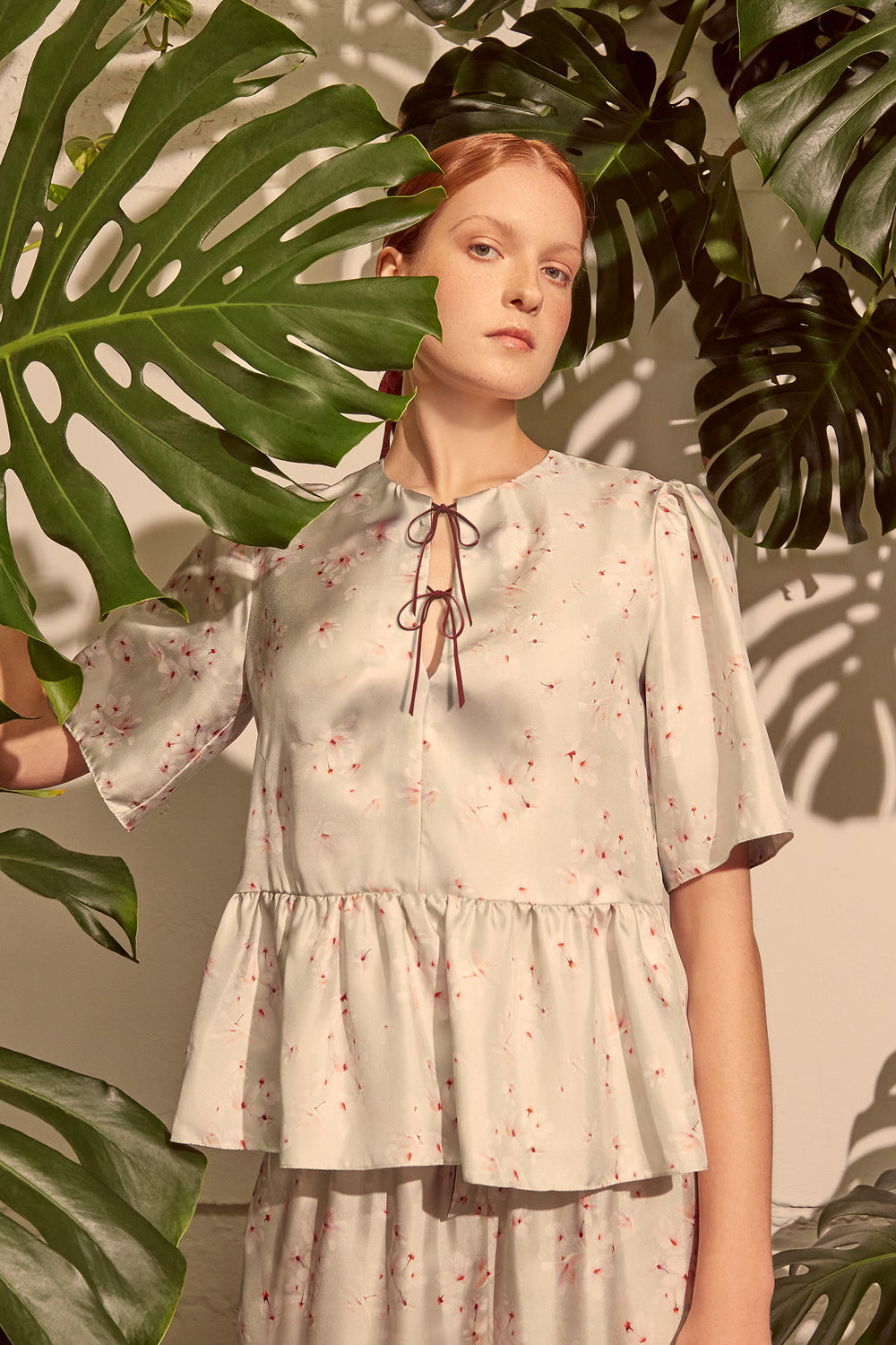 Load image into Gallery viewer, Colette Luxury Silk Twill Top x MarieLuise Bantel