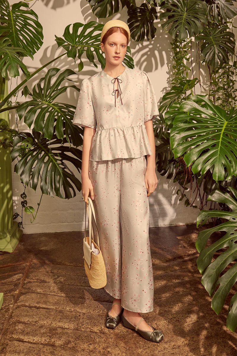 Load image into Gallery viewer, Colette Luxury Silk Twill Trousers x MarieLuise Bantel
