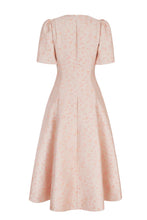 Load image into Gallery viewer, Constanza Dress Heirloom Brocade Rose and Gold