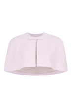 Load image into Gallery viewer, Cordelia Cape Frosted Pink Cloqué