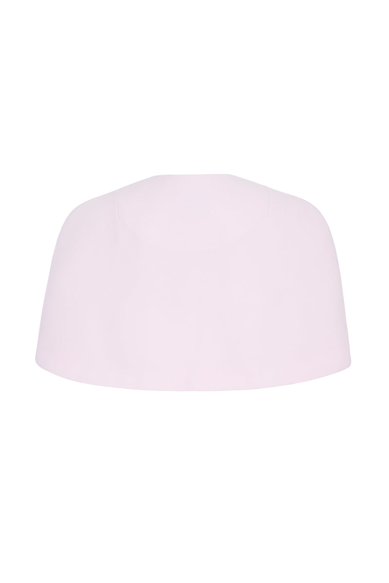 Load image into Gallery viewer, Cordelia Cape Frosted Pink Cloqué