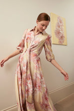 Load image into Gallery viewer, Crawford Lemon Gerbera Silk Dress x Marieluise Bantel