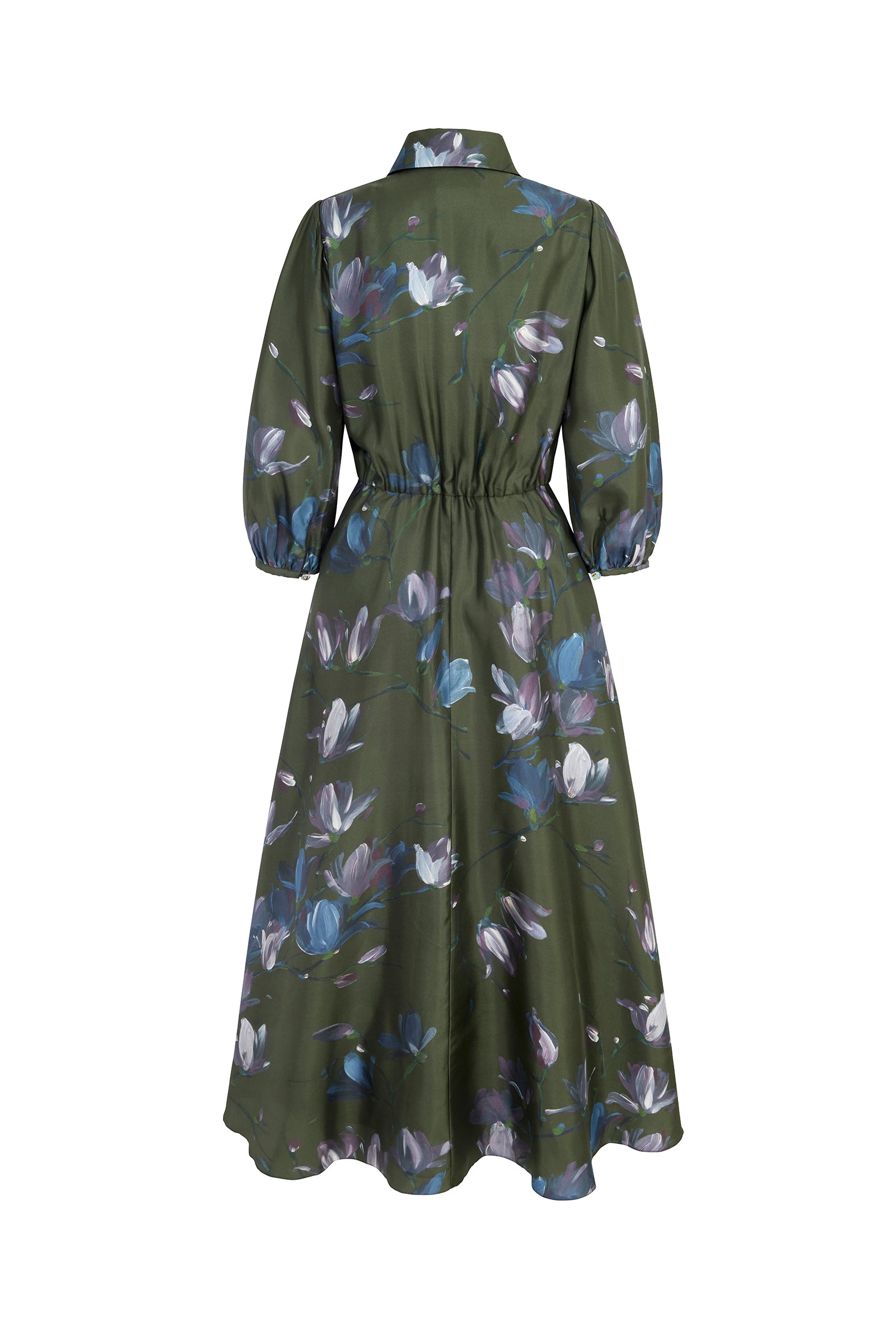Crawford Shirt Dress | Suzannah London | Luxury Silk Shirt Dress