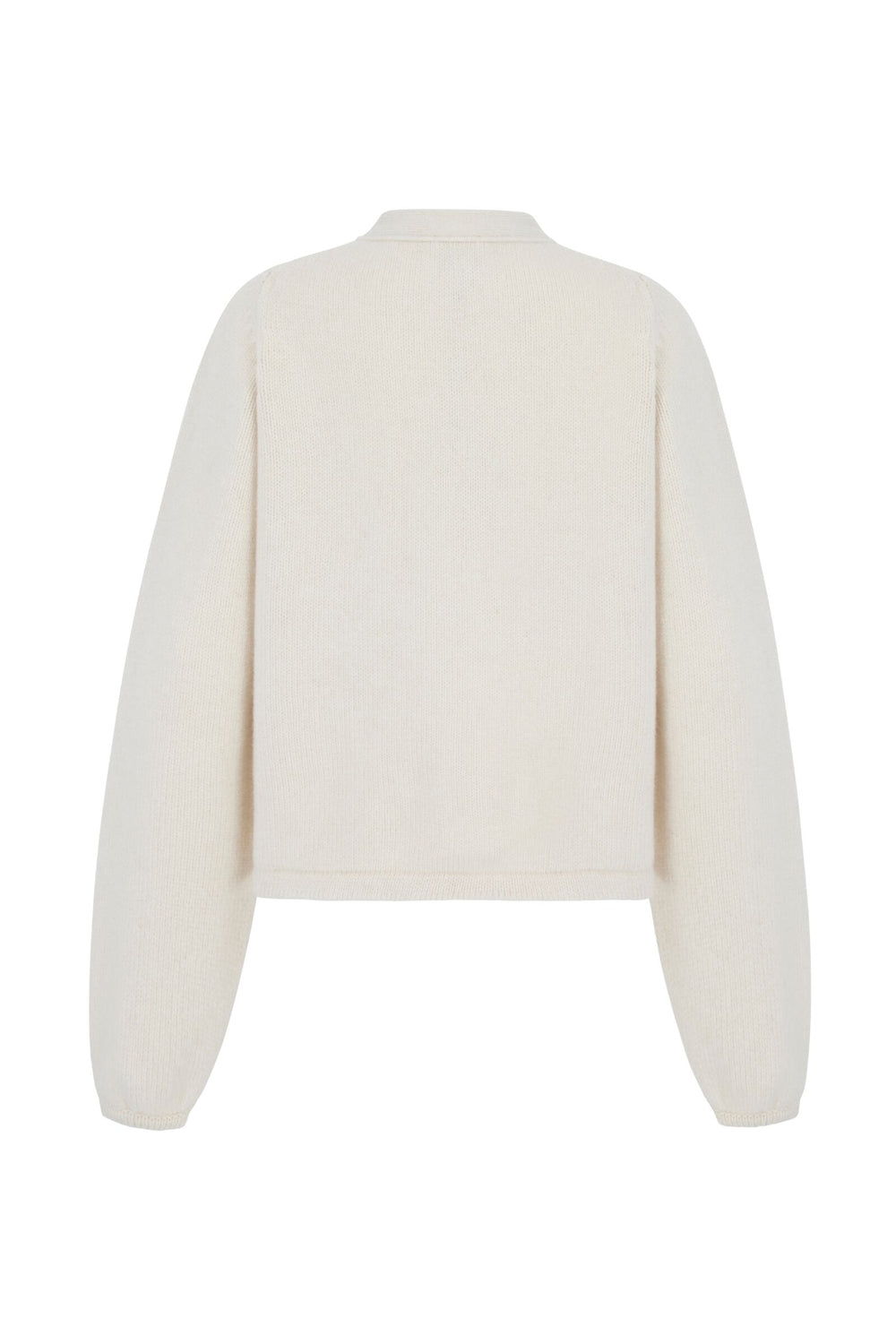 Load image into Gallery viewer, Fine Lambswool and Cashmere Cardigan Oatmeal