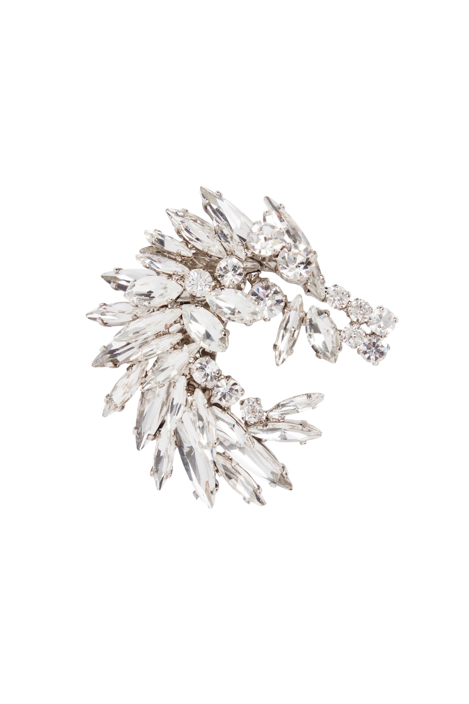 Vintage Crystal Spray Brooch | Suzannah London