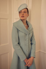 Load image into Gallery viewer, Cumbria Formal Coat Dress Duck Egg Wool Crepe