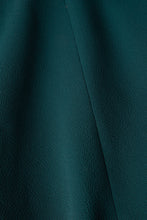 Load image into Gallery viewer, Darlena Dress Forest Green Cloqué